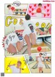 A collage of a woman bowling in a bowling alley.